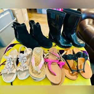 Youth Girls Shoe/Boots/Sandles Sizes Range 1-5